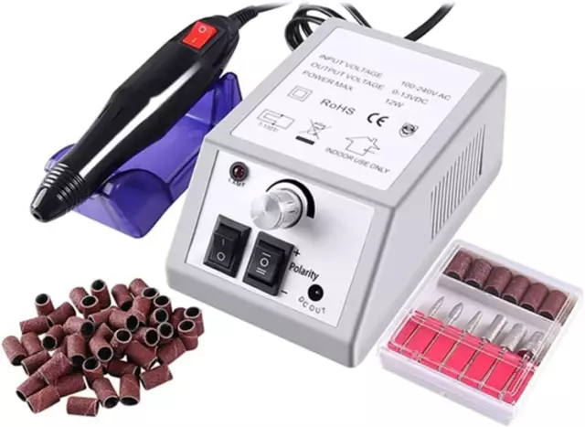 Appreil Ongles Électrique Portable Kit Électrique Pour Manucure Pédicure Avec Ou