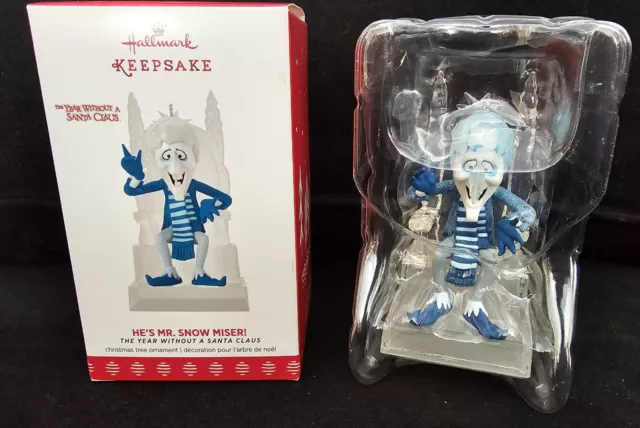 Hallmark Keepsake The Year Without a Santa Claus Snow Miser Ornament - BRAND NEW