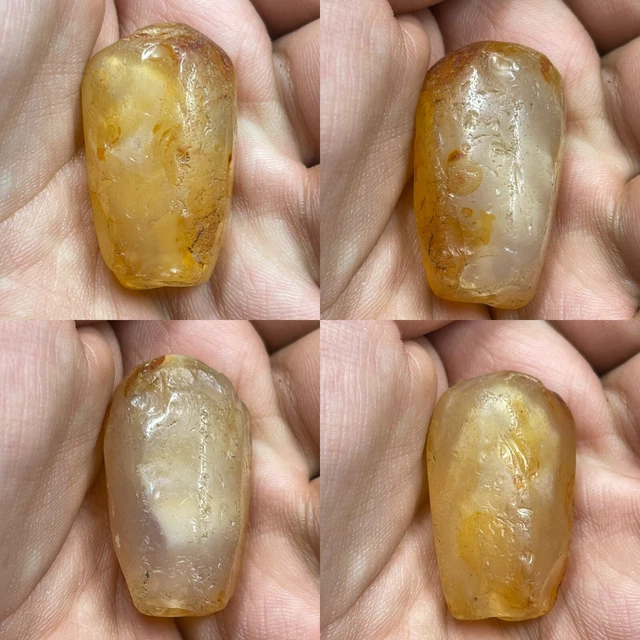 Unique Ancient African Natural Old Carnelian Agate Stone Rare Old Bead Amulet
