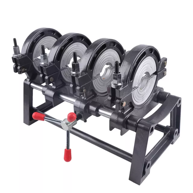 Manual Pipe Butt Fusion Welder for PE PP PB PVDF HDPE PVC Materials 63mm-160MM