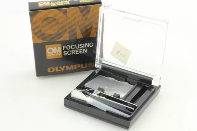 [Unused]  Olympus OM System Focusing Screen 1-8  From JAPAN