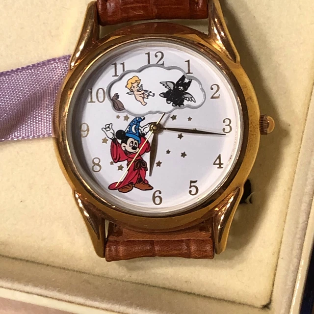 DISNEY FANTASIA FOSSIL Watch 19401995 Mickey Mouse Sorcerer's