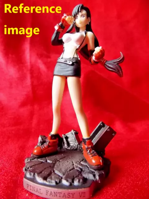 Ungeöffnete FINAL FANTASY VLL TIFA Lockhart 3,4 Zoll 8,5 cm SOLIDE PVC FIGUR UK 🙂