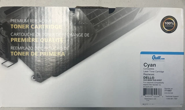 Quill Brand Remanufactured Laser Toner Cartridge for Dell™ 3110CN and 3115CN Hig
