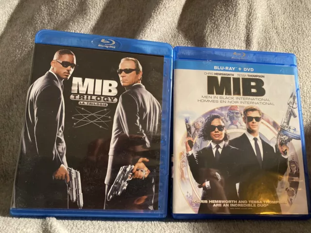 Men In Black Movie Collection Blu-Ray (2015, 2019)