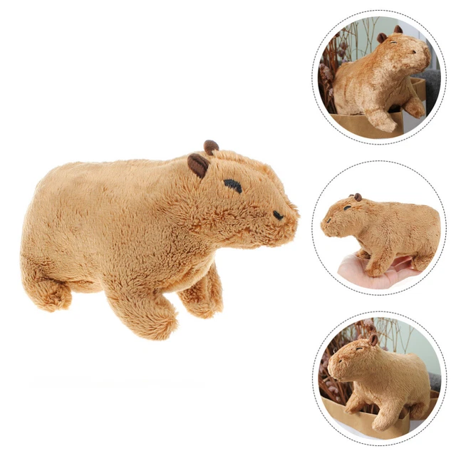 Dibujos animados capibara juguete de peluche encantador muñeca de peluche juguete adorable juguete capibara para