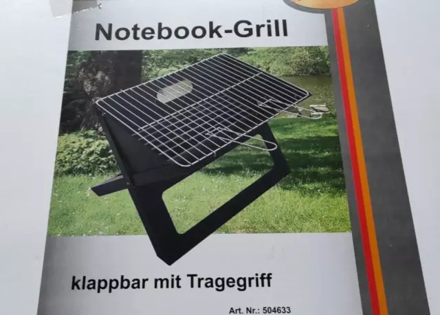 BBQ Klappgrill Faltbarer Notebook Grill Klappbarer Holzkohle Grill Tragbarer