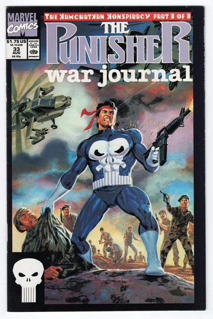 The Punisher War  Journal   #33    (Marvel 1988) Vf