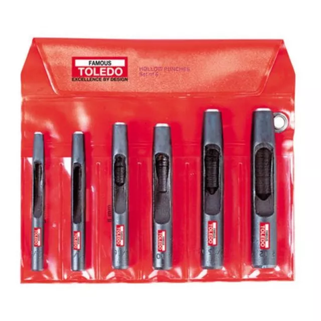 Toledo Hollow Wad Punch Set 321200