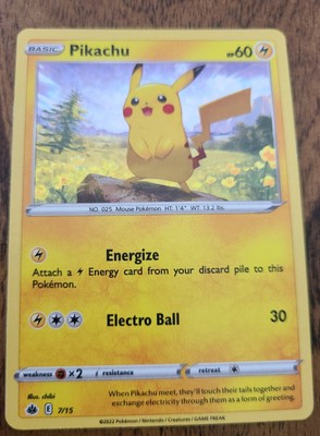 holo pikachu mcdonalds card
