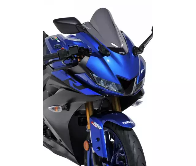 Yamaha Yzf 125 R - 19/22 - Bulle Aeromax Ermax Noire Claire / 0702Y88