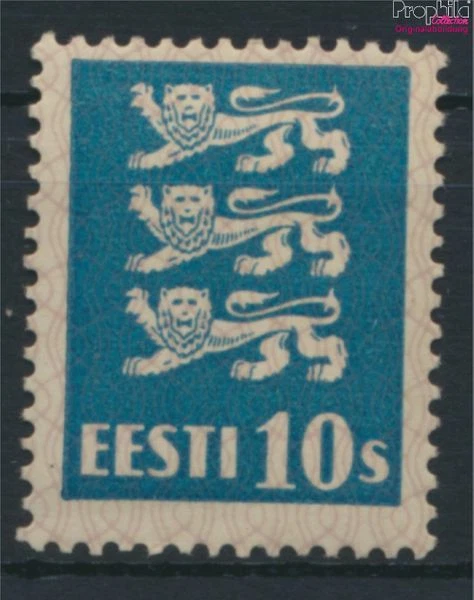 Briefmarken Estland 1928 Mi 79b mit Falz(9281227