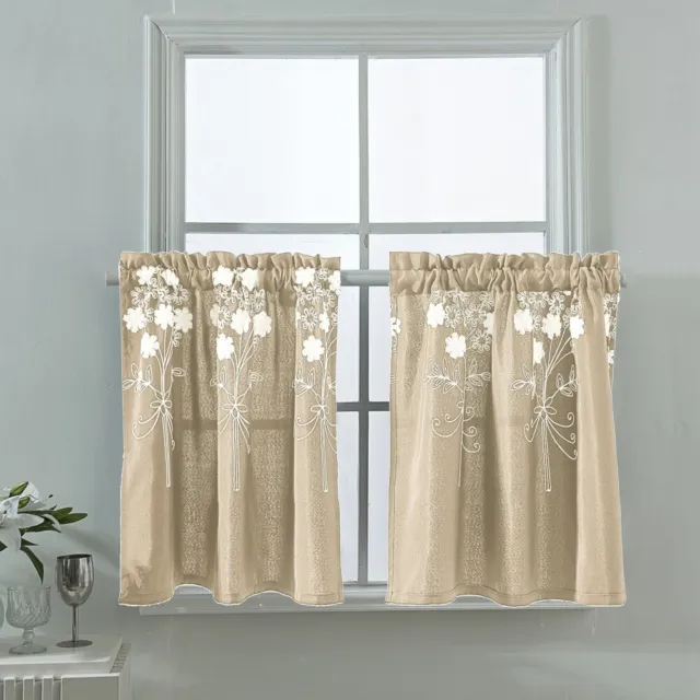 Thermal Blackout Small/Short Curtains Indoor Bedroom & Kitchen Window Curtain AU