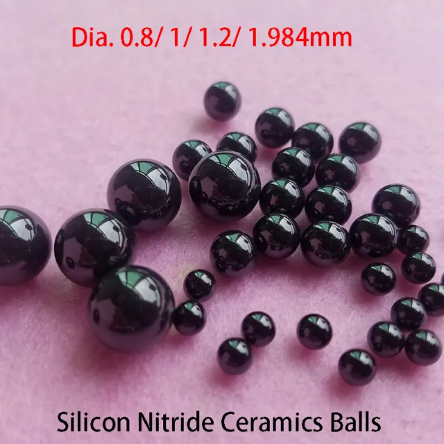 Ceramic Bearing Balls Silicon Nitride Ceramics G5 High Precision Dia 0.8~1.984mm