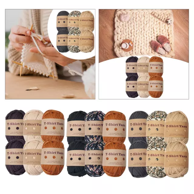 2 ROLLS THICK Crochet Yarn Bulky Yarn for Crocheting Crocheting Knitting  $15.04 - PicClick AU