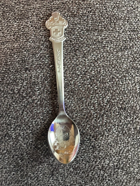 Rolex Bucherer Lucerne Switzerland (cb) Stainless Steel Collectors Spoon