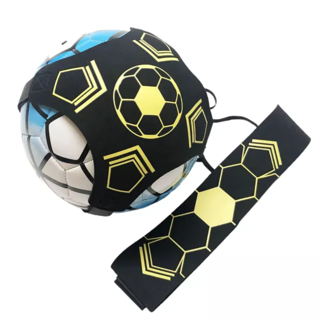Adjustable Football Kick Trainer Soccer Ball Train Equipment Practice Belt