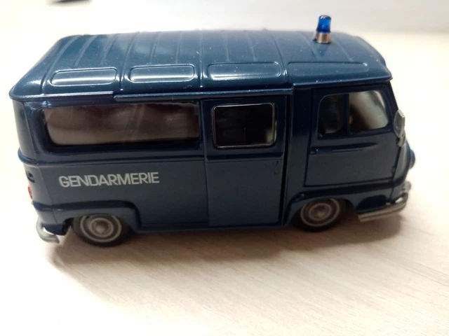 Renault Estafette 800 Gendarmerie + Radar Mobile – Miniature 1:43 OPO Hachette Collection Métal