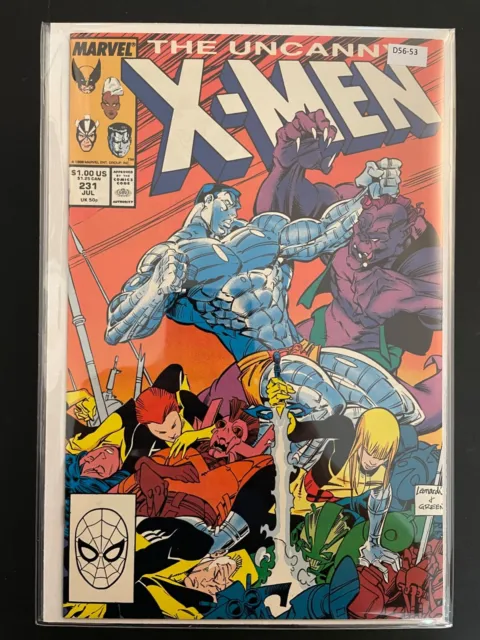 The Uncanny X-Men 231 High Grade 9.4 Marvel Comic Book D56-53