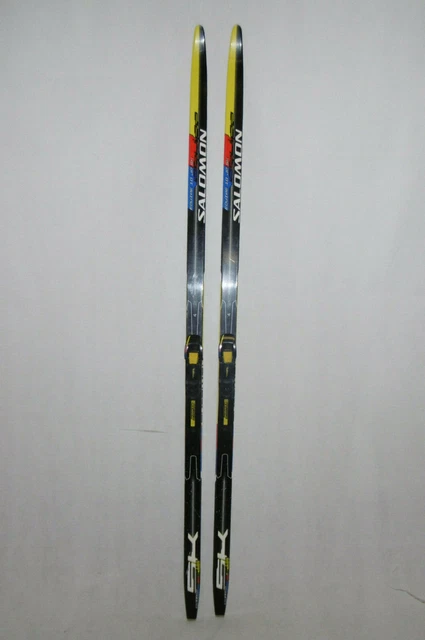 Salomon " Equipe 10 Jr Sk " Top Junior Langlauf Skating Ski 156 Cm + Bindung