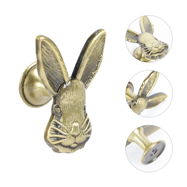 2 pz manopole cassetto coniglio armadio decorativo a forma di armadio gioielli