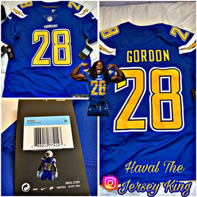 Melvin gordon color rush jersey hotsell