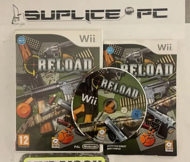 Reload (Avec Notice)  - Wii - Jeu Pal - Suplice Toul