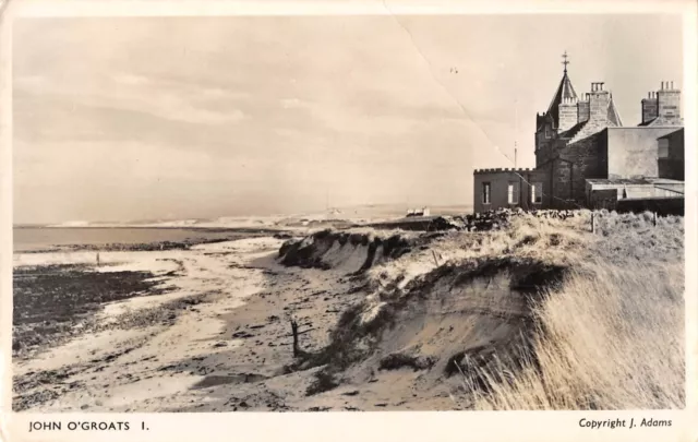 uk17358 john o groats scotland  real photo uk