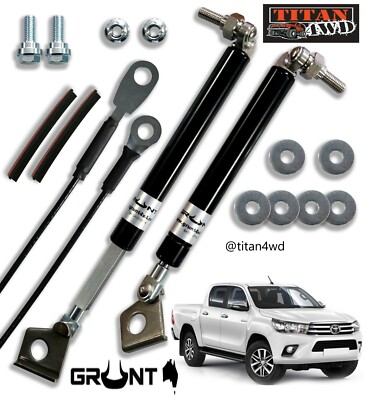 Toyota Hilux N80 SR5 2015-2020 Grunt 4X4 Tailgate struts slow down easy up