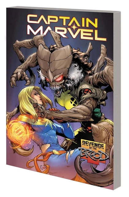 Captain Marvel Vol 09 Revenge of the Brood Part I Marvel Comics TP