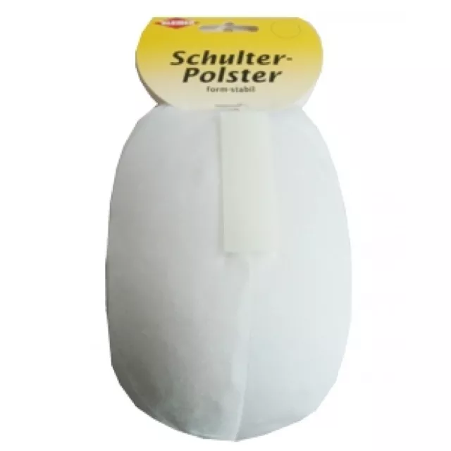 Kleiber Schulterpolster mit Klett Raglan 12x11x4 cm  weiß KL83561