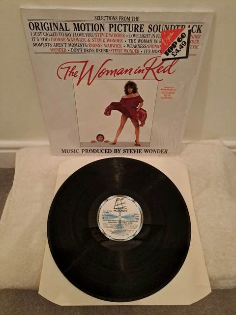 STEVIE WONDER The Woman In Red Original Soundtrack Vinyl LP Motown