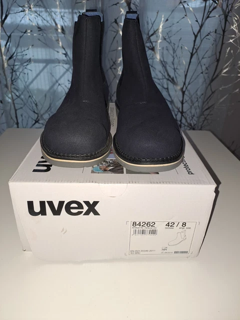Uvex Arbeitsschuhe Stiefel GR. 42  schwarz S3