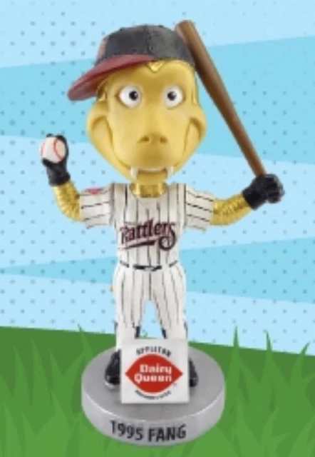 NIB 2019 Retro 1995 FANG Wisconsin Timber Rattlers Bobblehead Brewers SGA