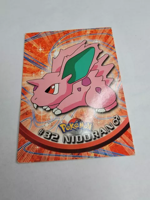 Topps Pokémon #32 Nidoran Regular Female Pink TV Animation Edition MP