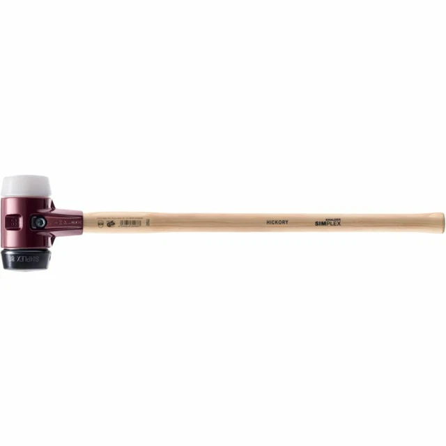 Halder Marteau 3200g 80 MM Caoutchouc / Super Plastique Hick