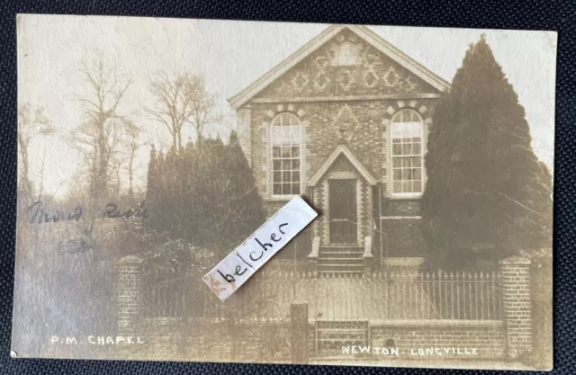 c1908 Newton Longville Primitive Methodist Chapel Buckinghamshire RP Postcard