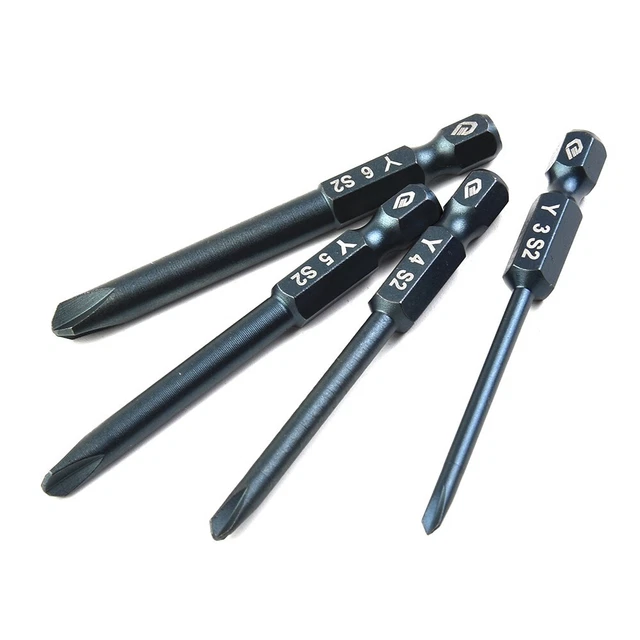 Tournevis Précision En Y Magnétique - Modèle Y3/Y4/Y5/Y6, Acier Chrome Vanadium, Neuf