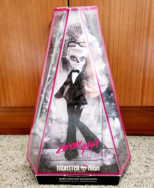 Limited Edition Monster High Zomby Gaga Doll BNIB Sealed Rare