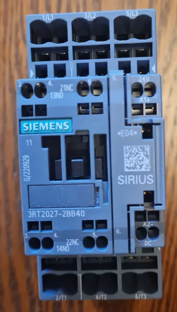 3RT2027-2BB40 Siemens Contactor