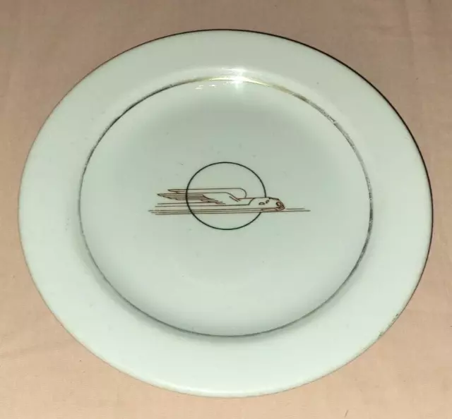 Vintage Trenton China C4 Union Pacific 11" Dinner Plate