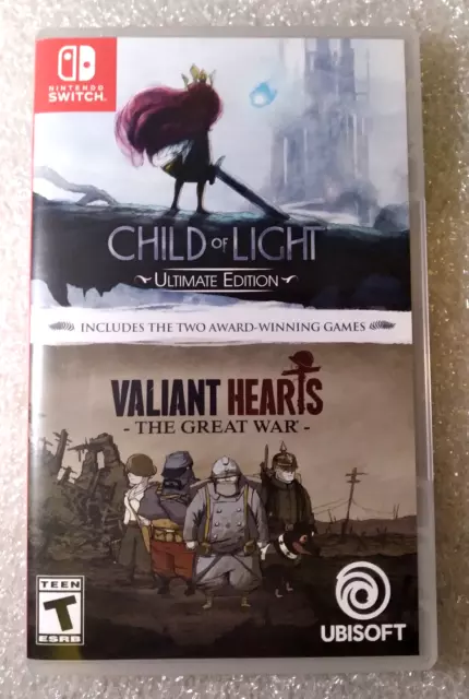 Child of Light Ultimate Edition + Valiant Hearts The Great War (Nintendo Switch)