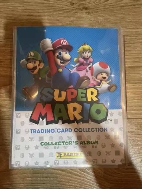 Cartes Super Mario trading card collection panini Nintendo