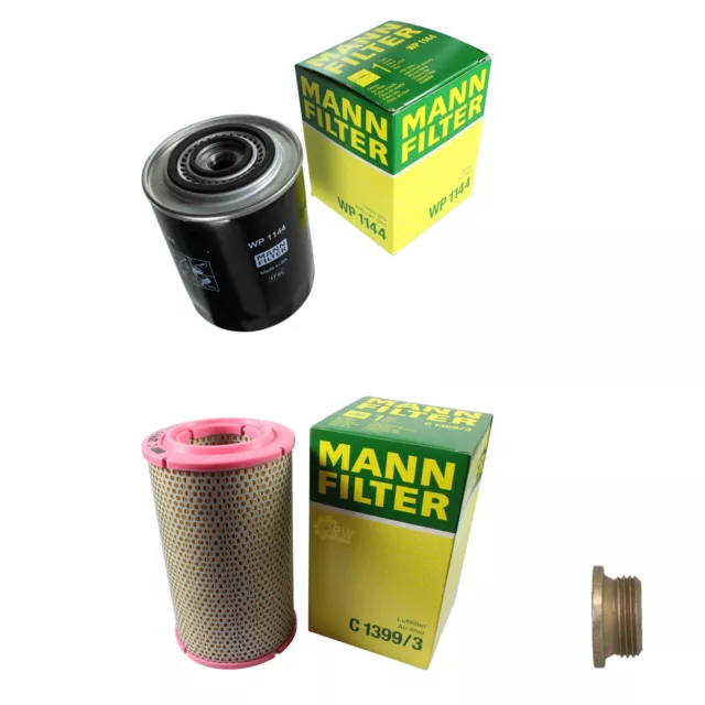 MANN-FILTER Inspektionspaket Filterset für Fiat Ducato Pritsche/Fahrgestell 2.5