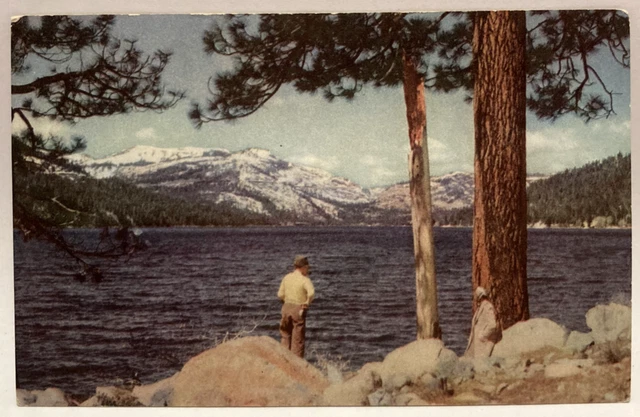 Donner Lake, Truckee, California CA Union Oil Company No. 29 Vintage Postcard