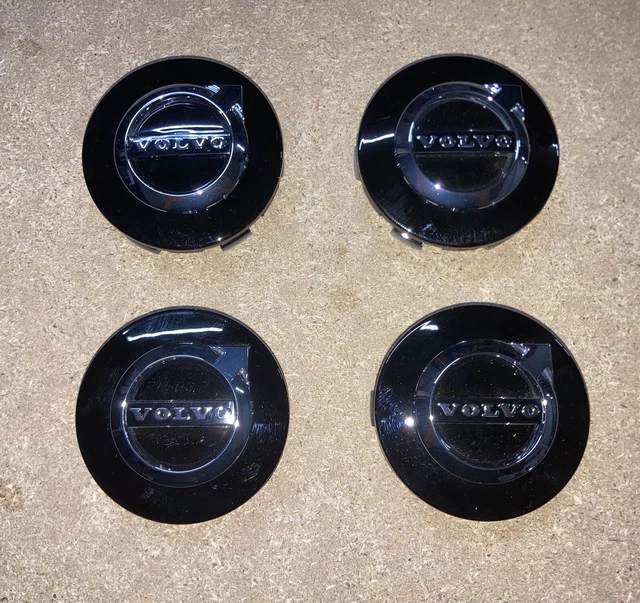 set 4 coprimozzi tappi compatibili ruota volkswagen 55mm diametro