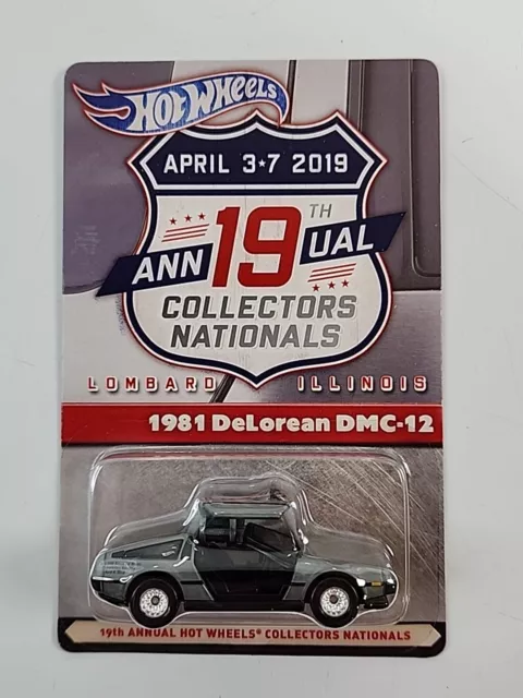 2019 HW 19th Annual Collectors Nationals 1981 DeLorean DMC-12