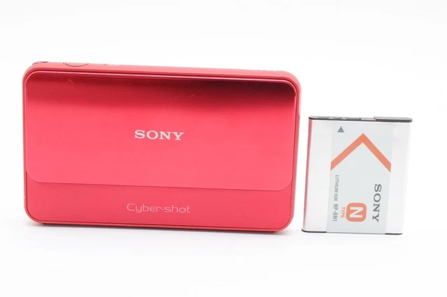 MINT] SONY CYBER-SHOT DSC-T110 Red Camera From Japan