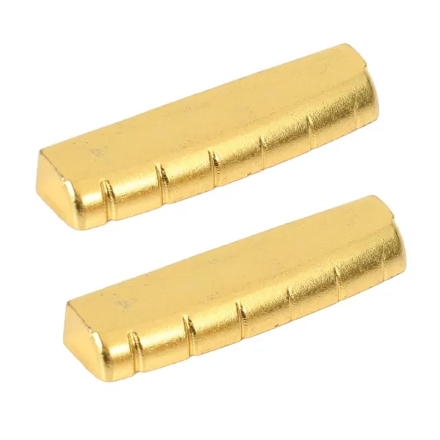2X Guitar Brass for Acoustic or ,Gold Y8E1