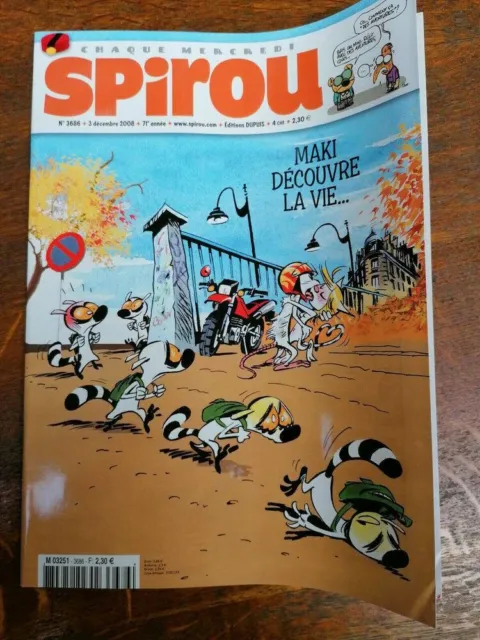 Spirou N°3686 : Maki découvre la vie